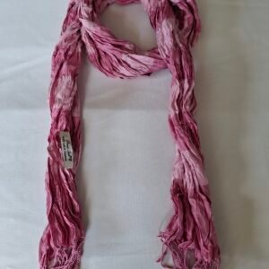 Fular Pembe Desenli